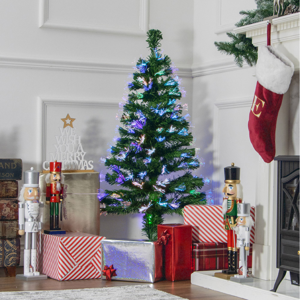 The Christmas Workshop Green Fibre Optic Christmas Tree 2ft Image 2