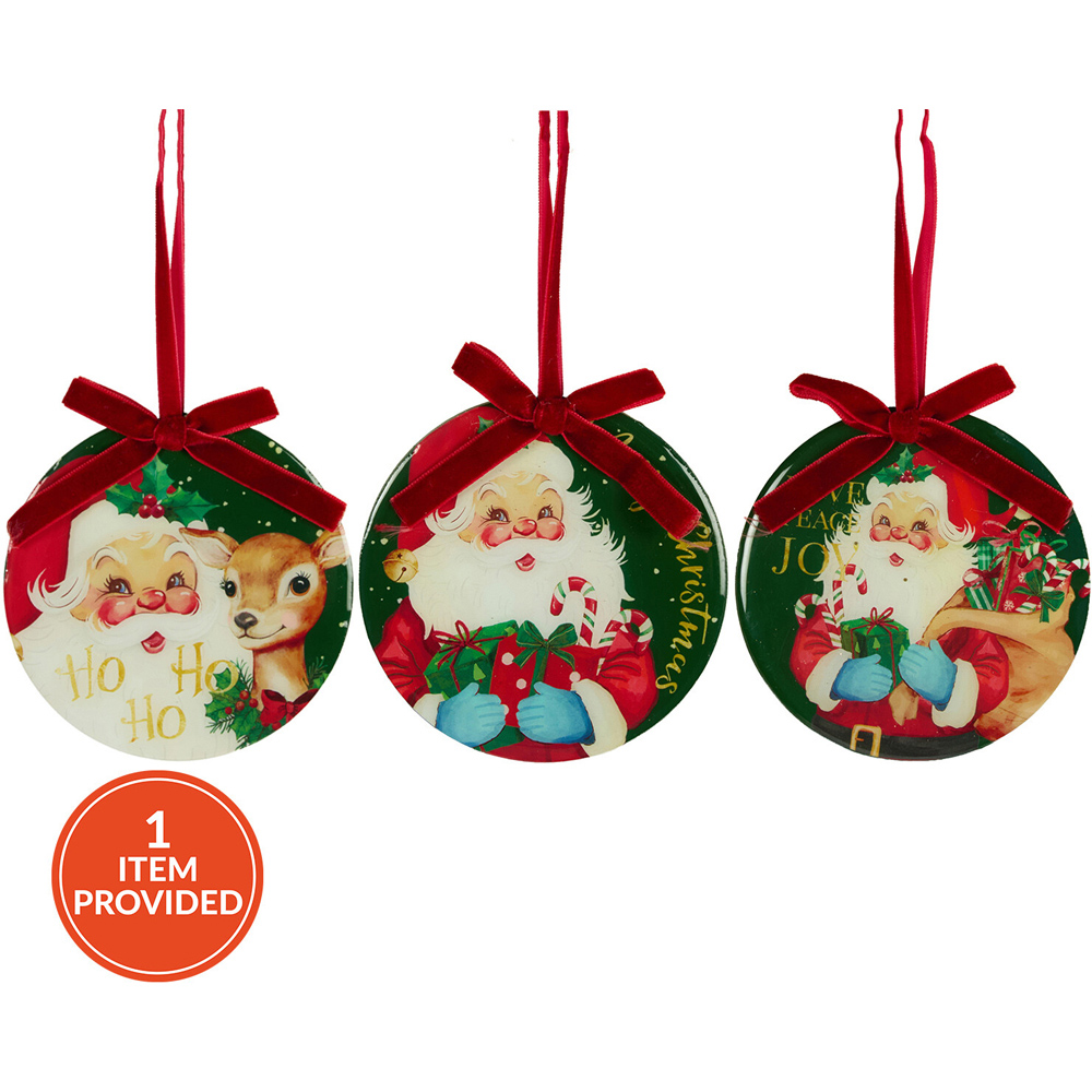 Retro Santa Decoration Image 1