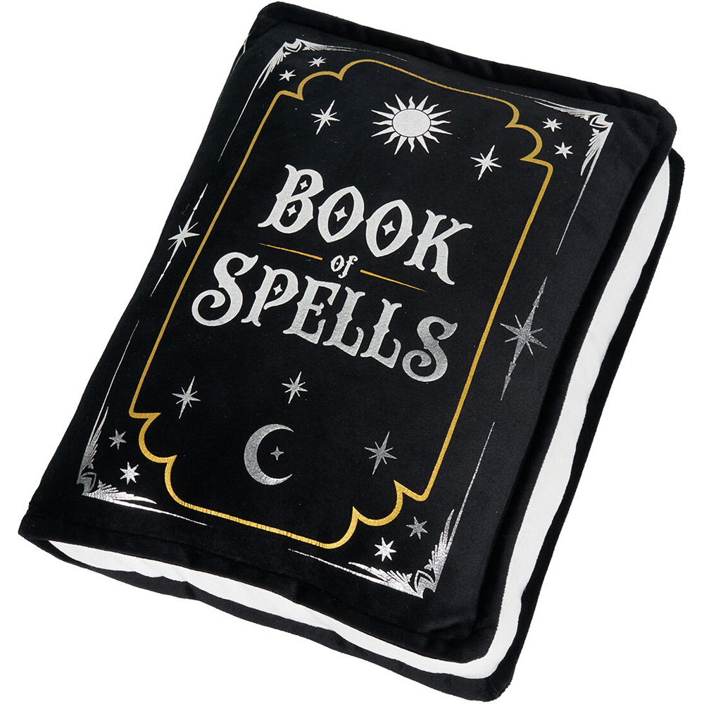 Spell Book Cushion Black Image 6