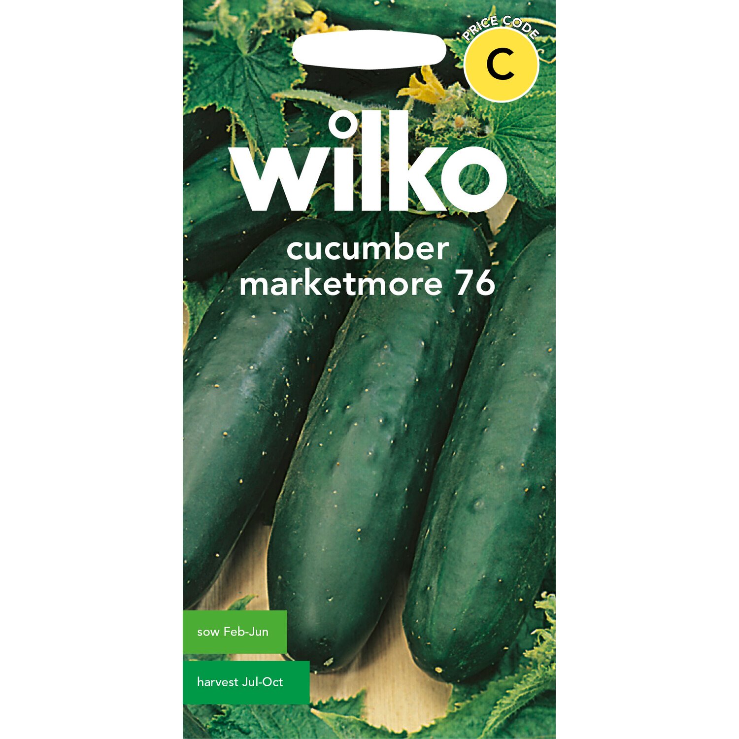 Wilko Cucumber Marketmore Seeds Image 1