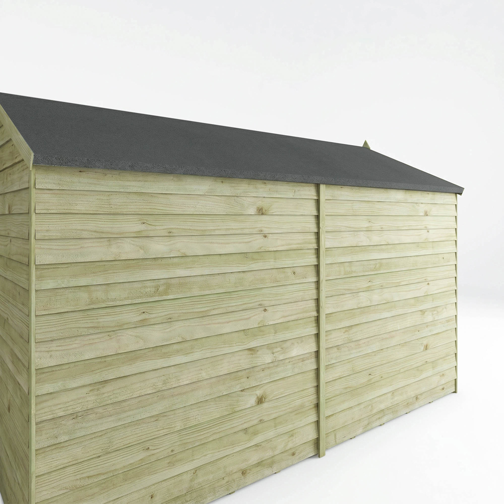 Mercia 10 x 6ft Double Door Overlap Apex Shed Image 7