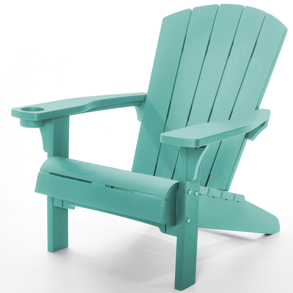 Keter Alpine Teal Adirondack Chair Image 2