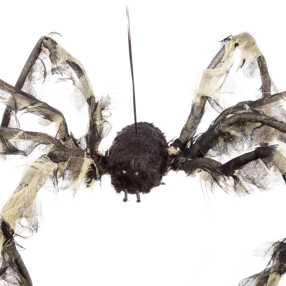 Premier Battery Operated Halloween Hanging Spider with Sound 4.6ft Image 2