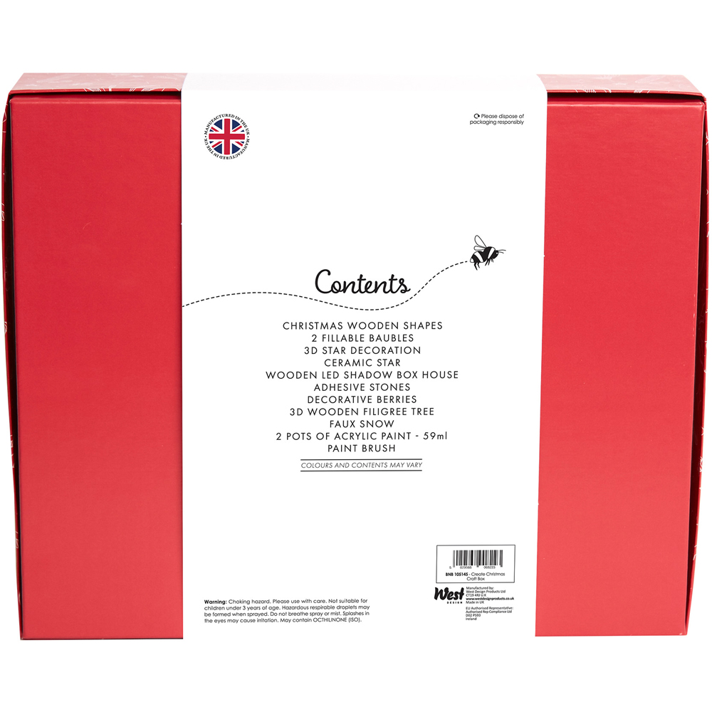 Bee & Bumble Multicoloured Create Christmas Craft Kit Image 6