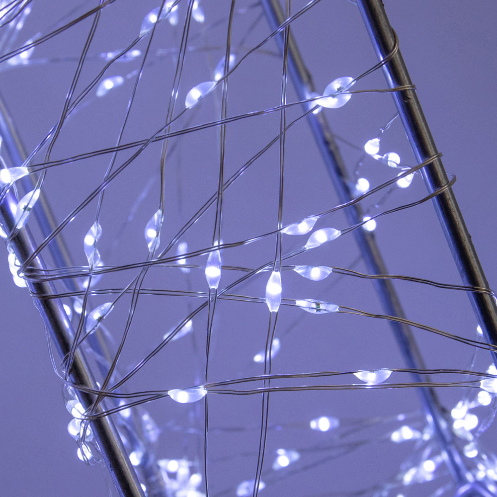 Samuel Alexander 2400 Cool White LED Light-Up Christmas Galaxy Star 78cm Image 4