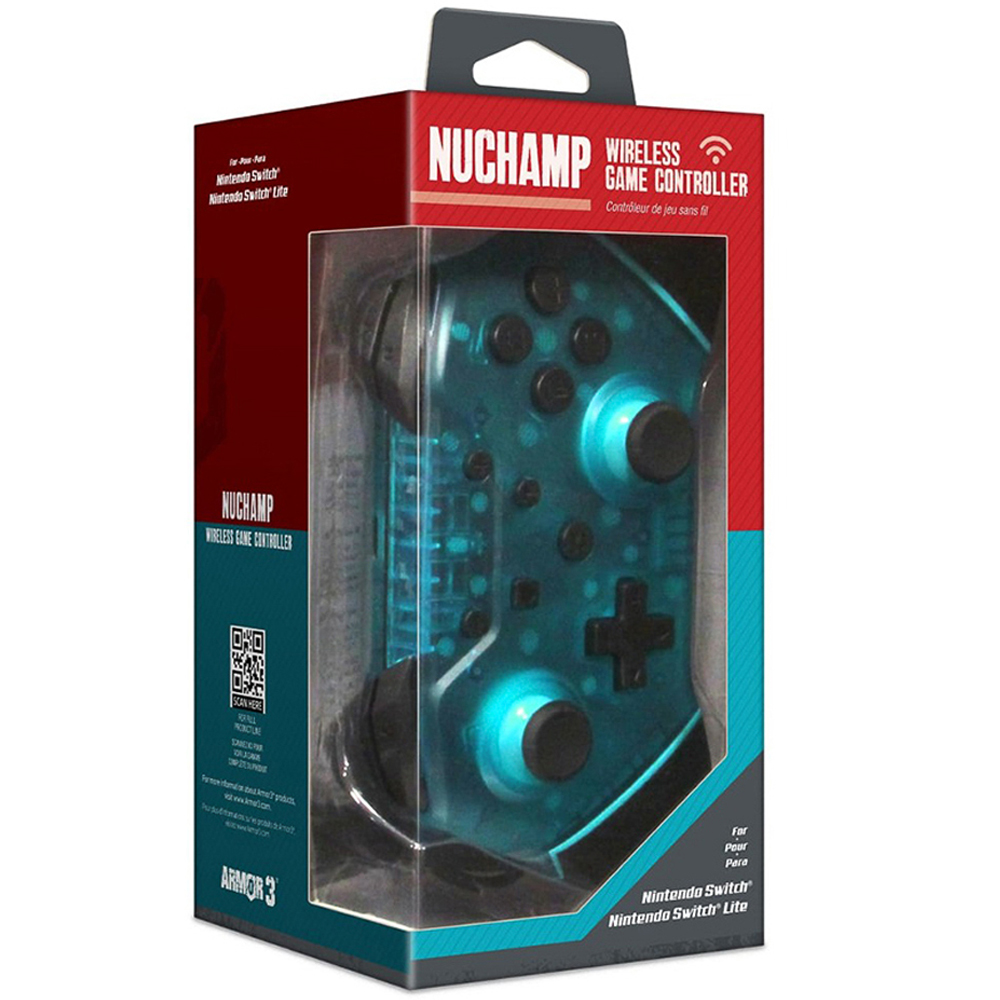 Hyperkin NuChamp Turquoise Nintendo Switch Wireless Game Controller Image 2