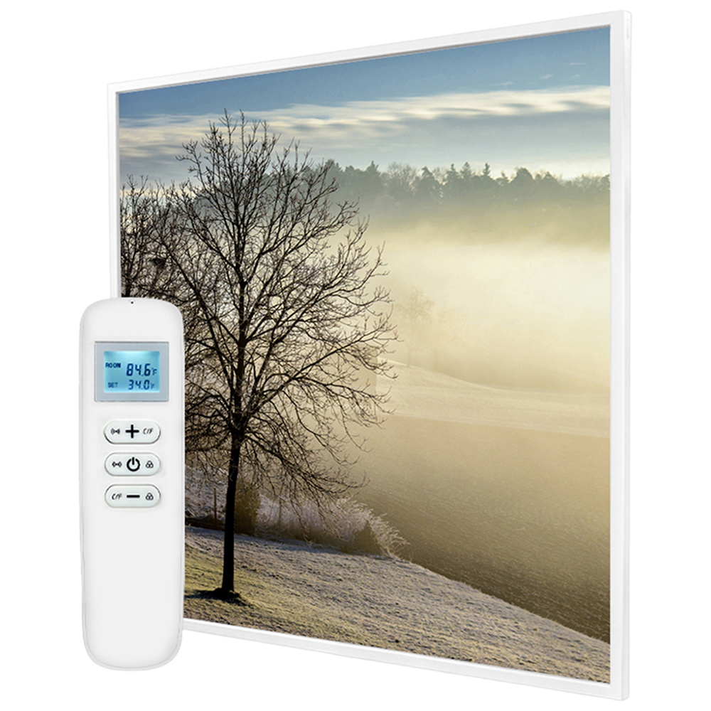 Mirrorstone Nexus Spring Morning Image Wi-Fi Infrared Heating Panel 350W 595 x 595mm Image 1