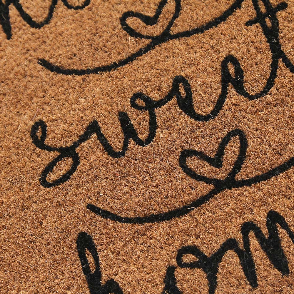 Coco & Coir Sweet Home Coir Door Mat 45 x 75cm Image 4