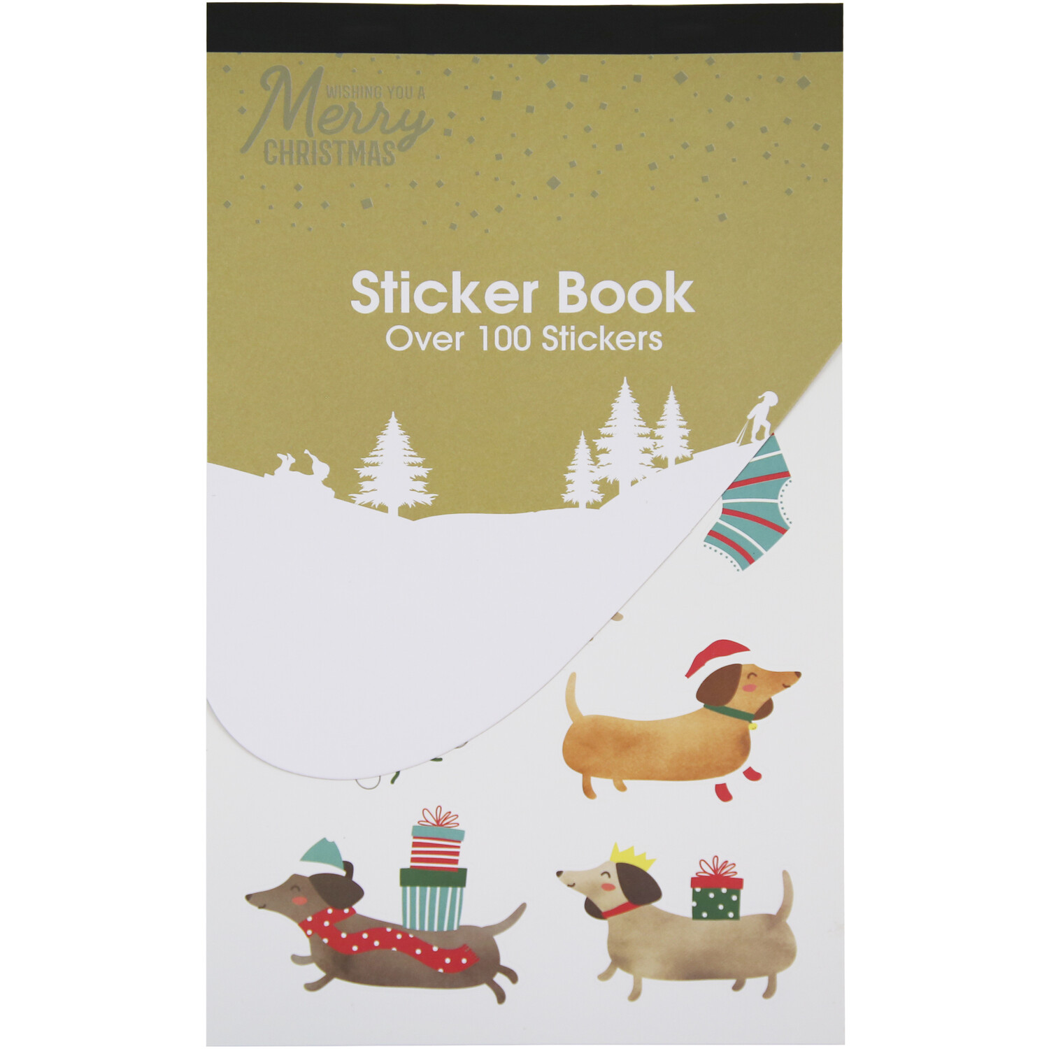 Christmas Animals 100 Sticker Book Image 1