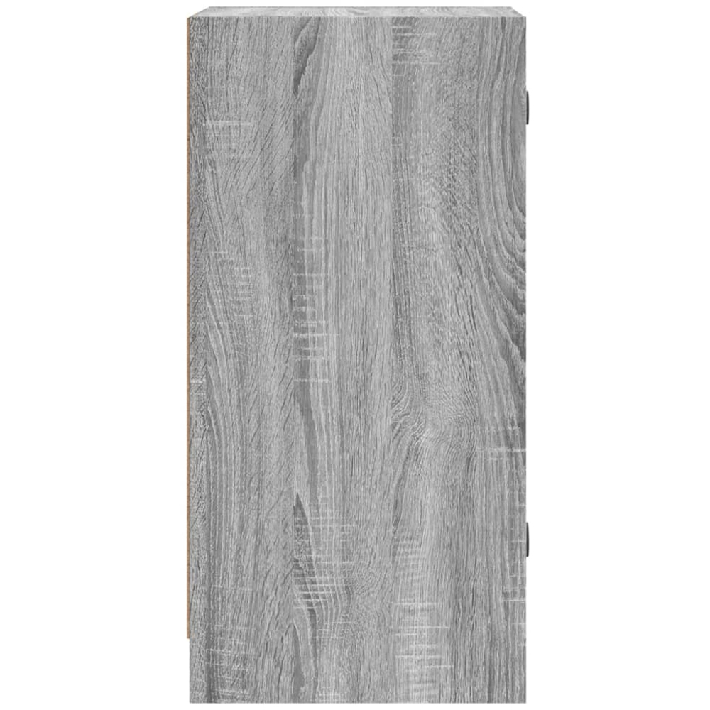 vidaXL 4 Shelf Smoked Oak Wooden TV Cabinet Image 6