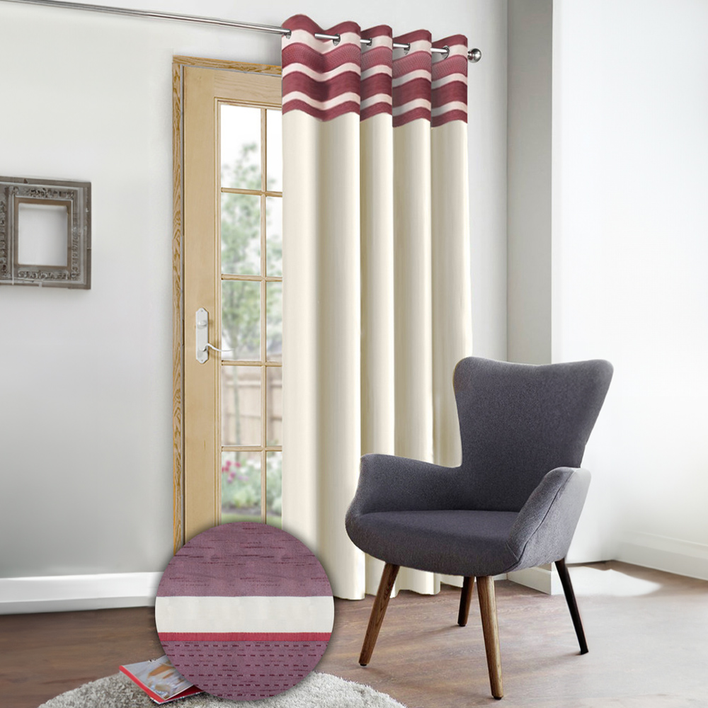 Intimates Regency Wine Door Curtain 117X229cm Image 2