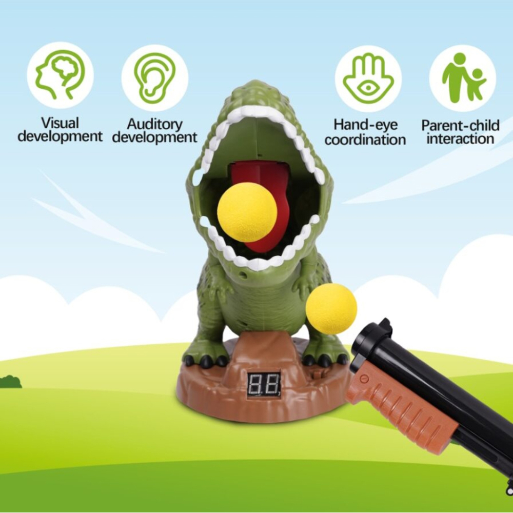 Alivio Kids Dinosaur Target Shooting Game Image 3