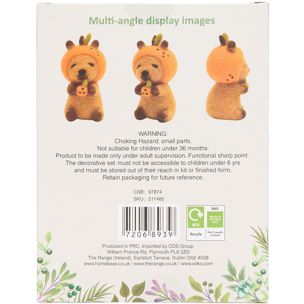Capybara Needle Felting Set Image 9