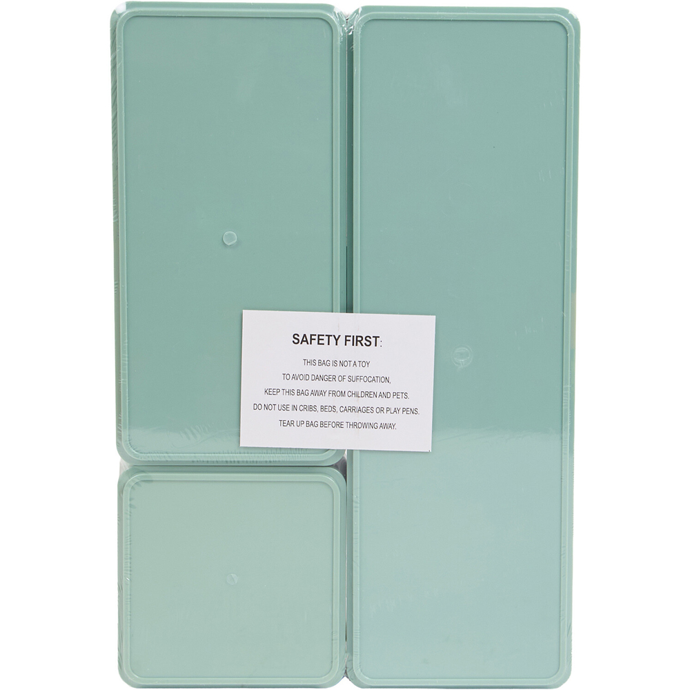 Pack of 3 Sage Organiser Trays Sage Image 7