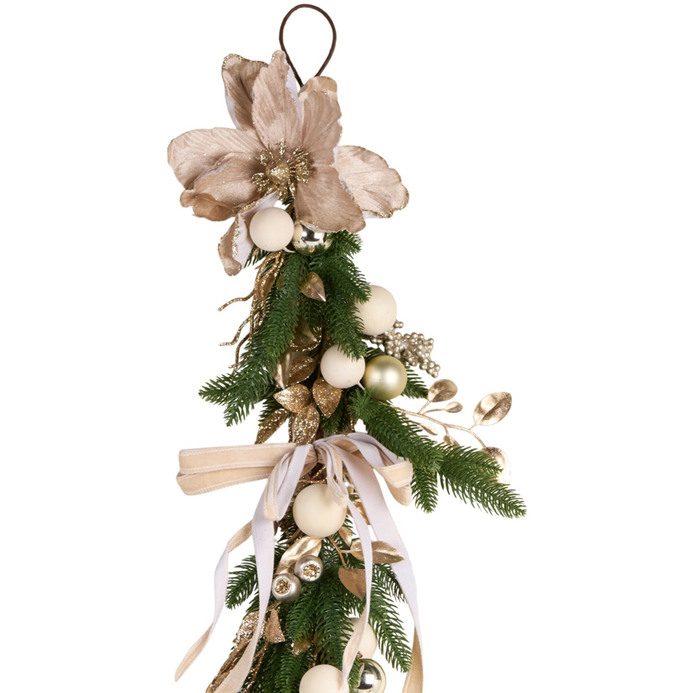 Luxury Cream Magnolia Garland Image 6