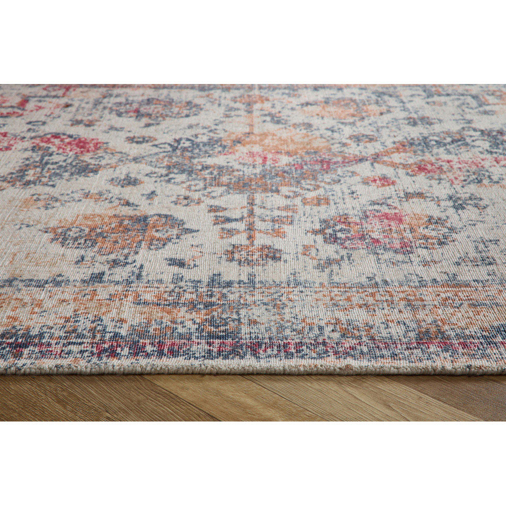 Origins Vogue Navy and Rust Rug 120 x 170cm Image 3