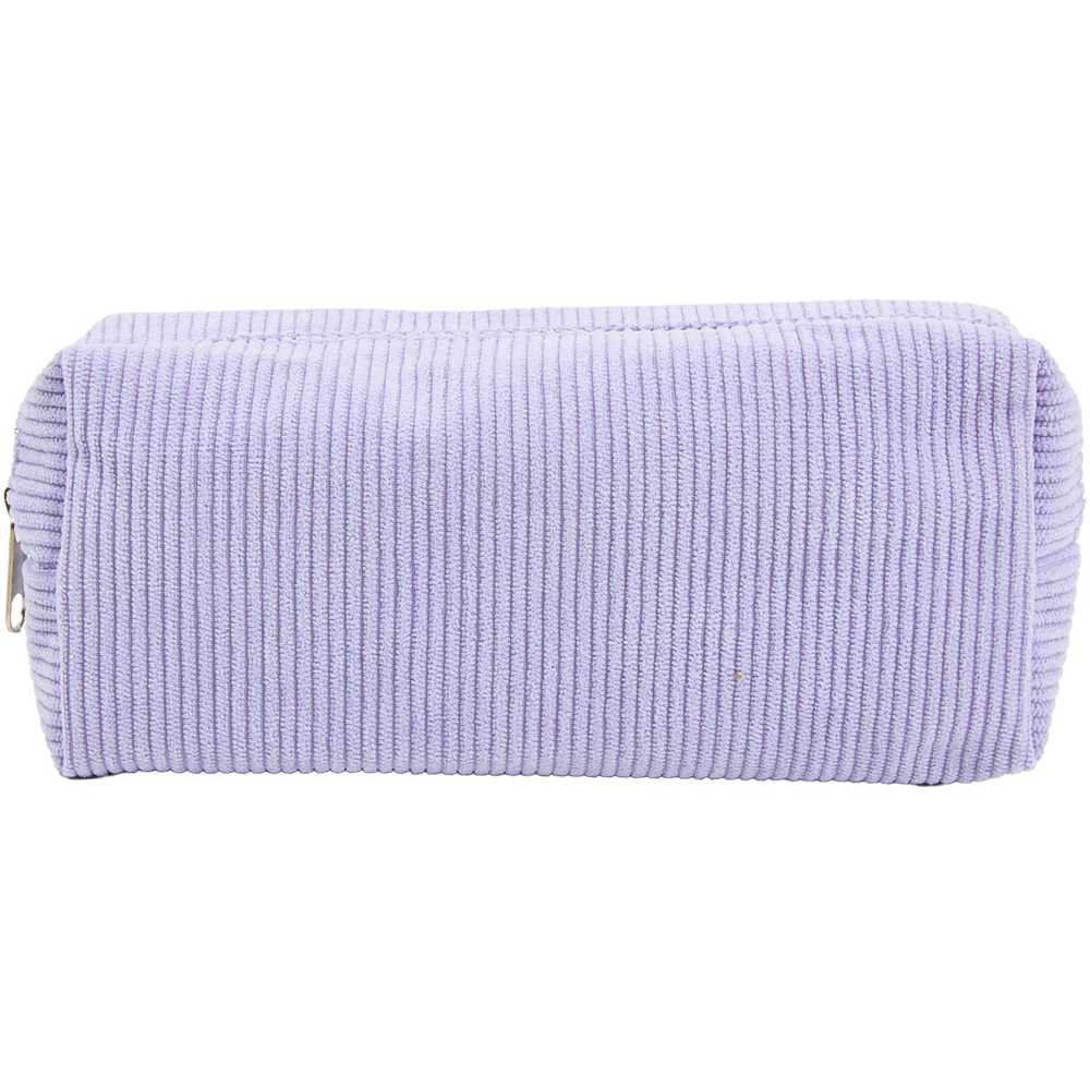 Purple Crush Corduroy Pencil Case Lilac Image 4