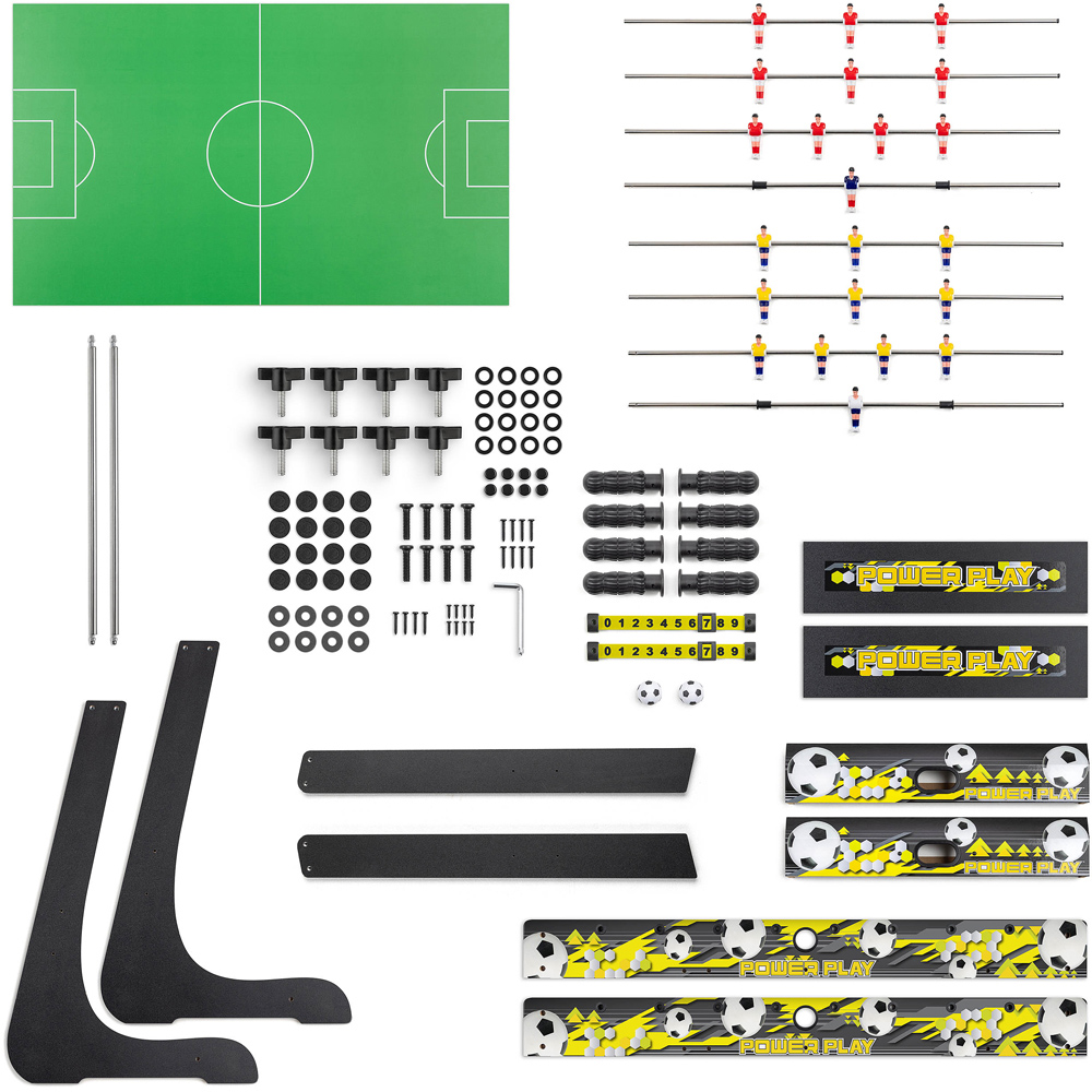 Toyrific Black Folding Football Table Family Game 3ft Image 5