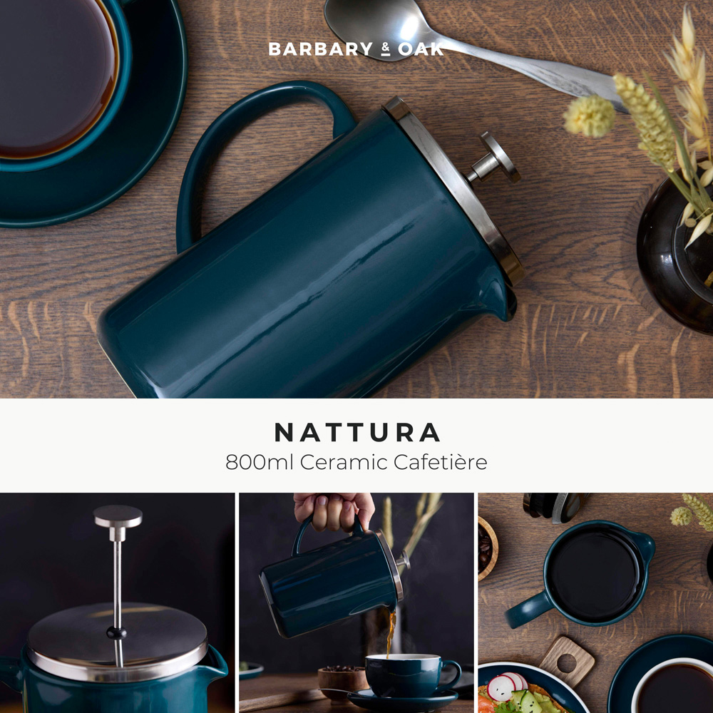 Barbary & Oak Nattura Agave Ceramic Cafetiere 800ml Image 2