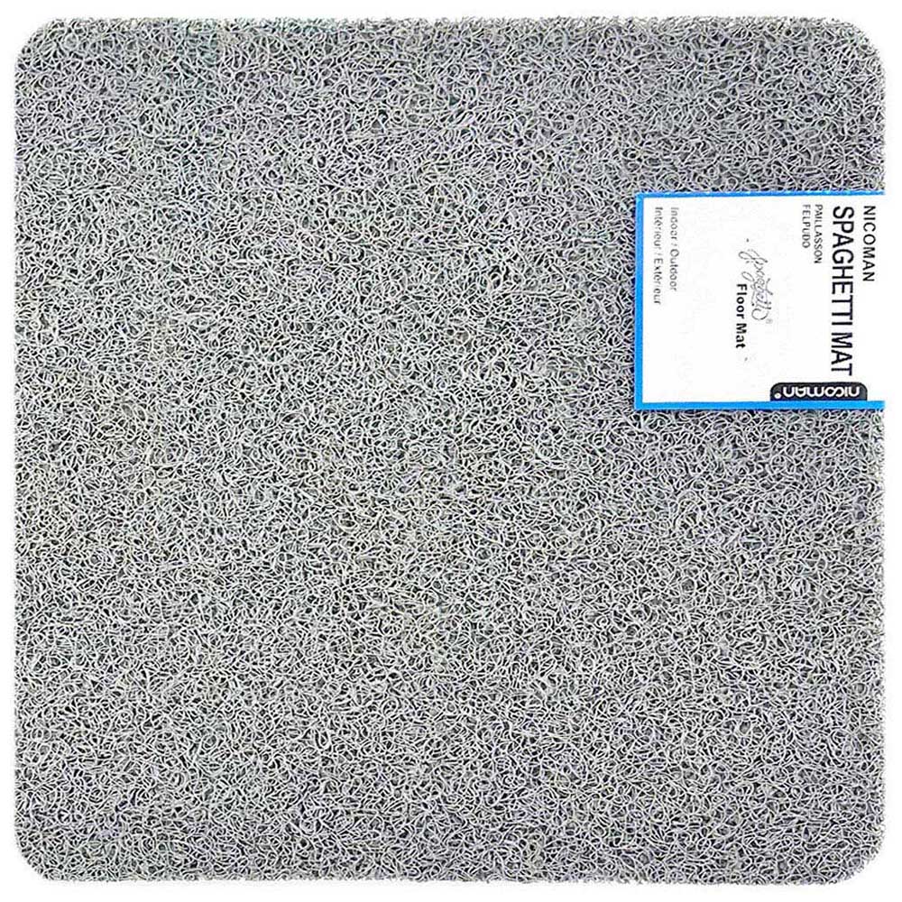 Nicoman Spaghetti Square Corner Shower Mat 60 x 60cm Image 1