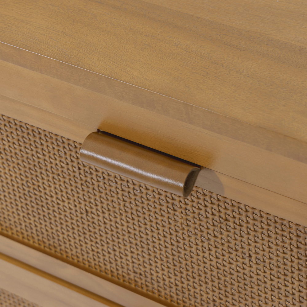 Teamson Home Hatteras 3 Drawer Natural Dresser Image 6