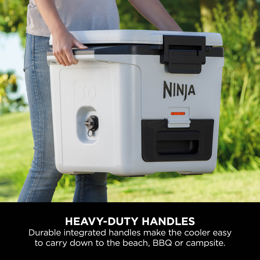 Ninja FrostVault FB131UKWH Cloud White Hard Cooler with Dry Zone 28L Image 8