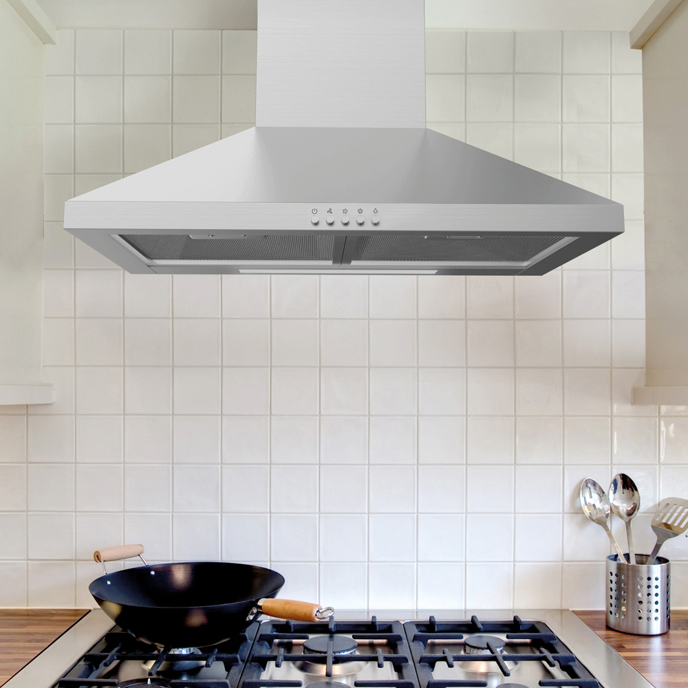 Statesman CHM160SS Stainless Steel Chimney Cooker Hood Image 2
