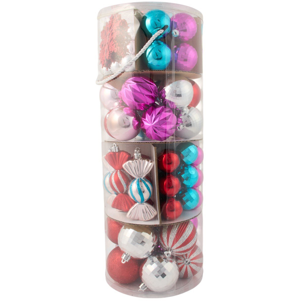 Pack of 100 Jingle Bell Boogie Baubles Image 7