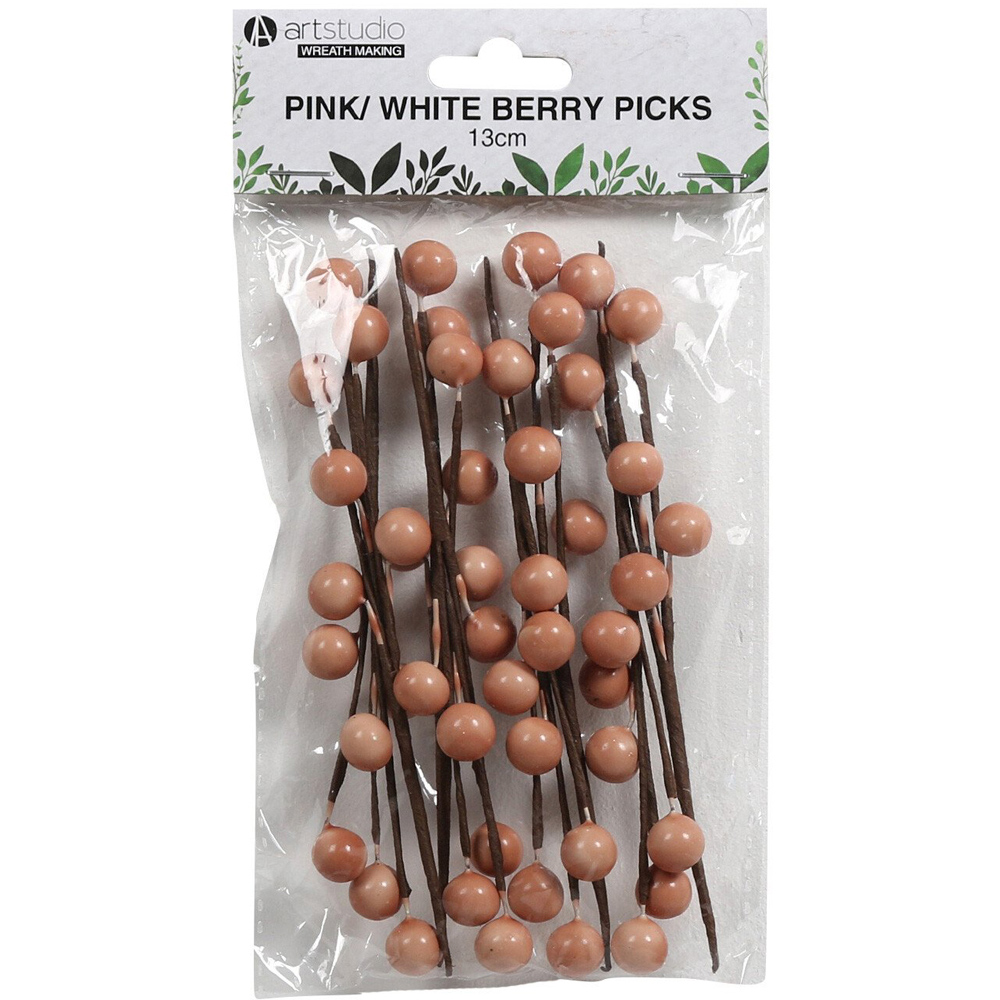 Art Studio Pink White Berry Picks Image
