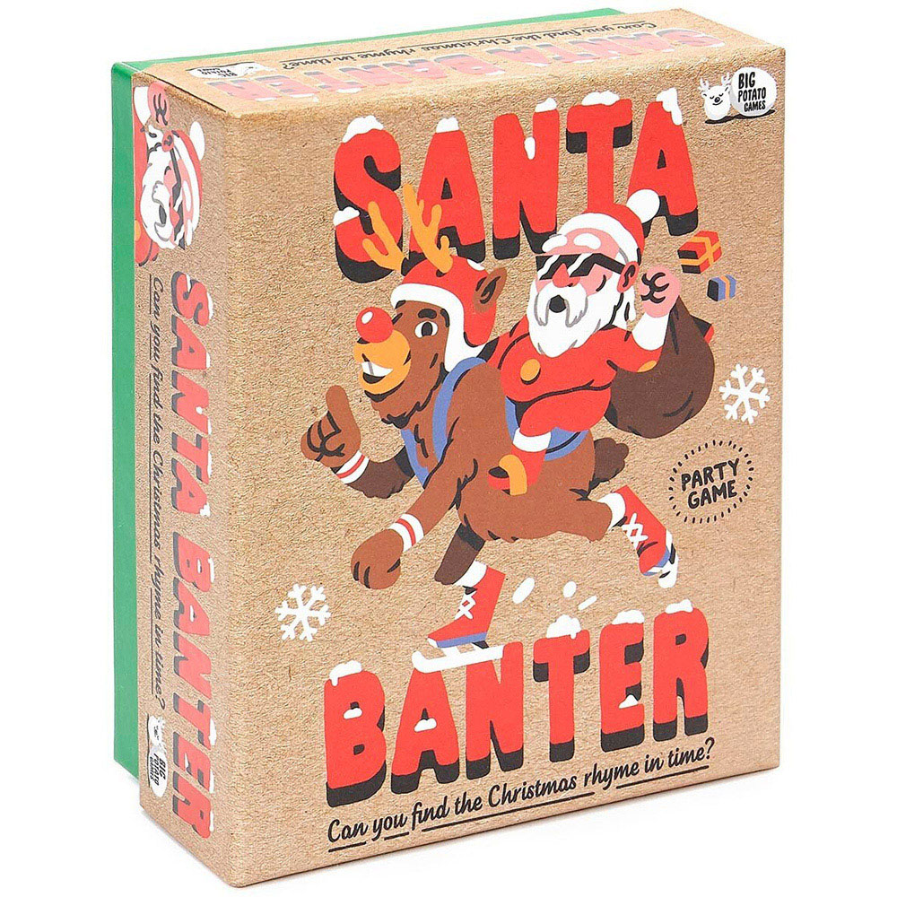 Santa Banter Game - Brown Image 1