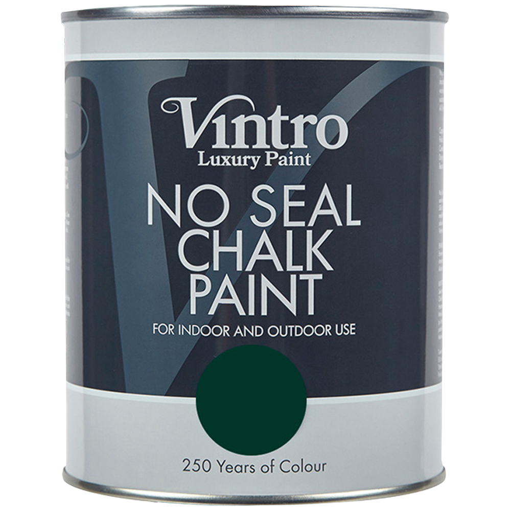 Vintro Paint Woodpecker Green No Seal Chalk Paint 1L Image 2