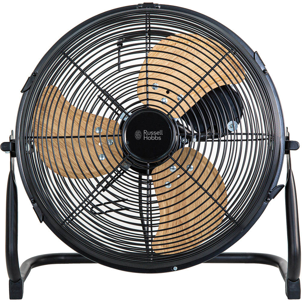 Russell Hobbs Black Scandi Floor Fan 12 inch Image 3