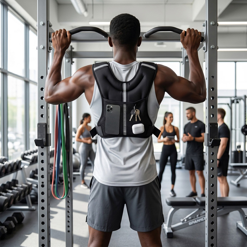 Traderight Centra Adjustable Running and Training Weighted Vest 5.5kg Image 2