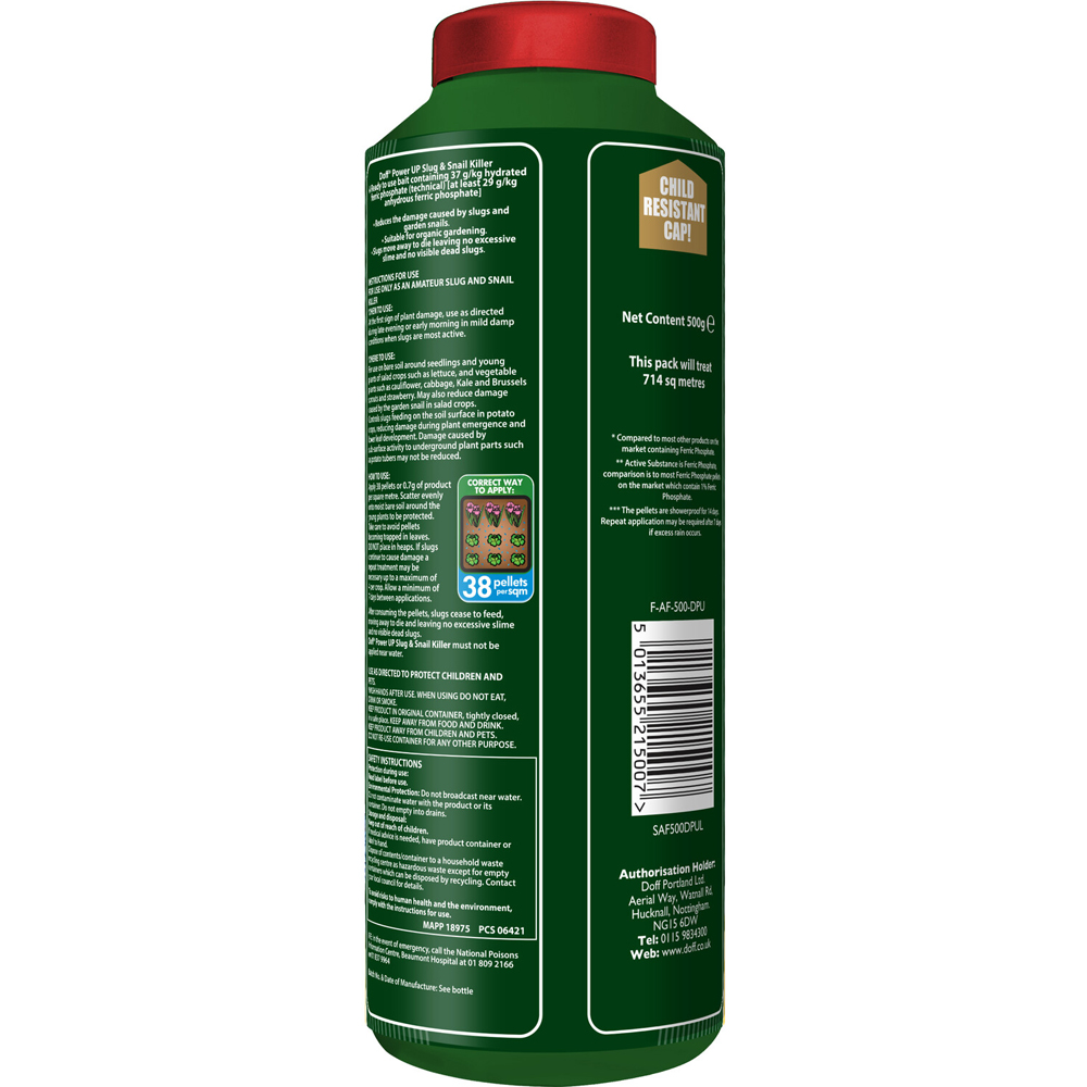 Doff Power Up Slug and Snail Killer Image 3