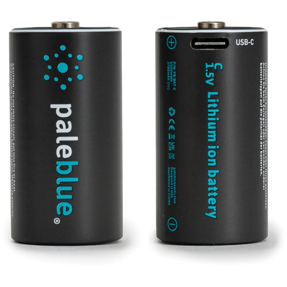 Paleblue C 2 Pack Lithium-Ion Rechargeable Batteries Image 2
