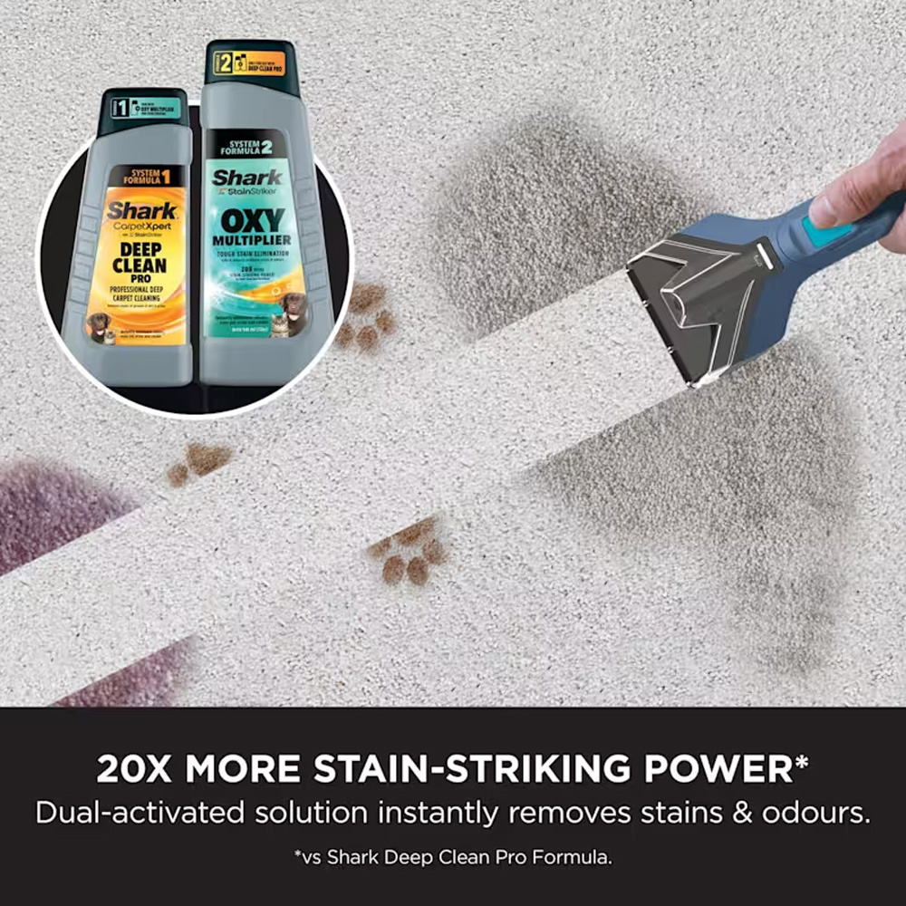 Shark StainStriker Pro+ PX200UKTBL1 Royal Blue Stain and Spot Cleaner with Accessories Image 5