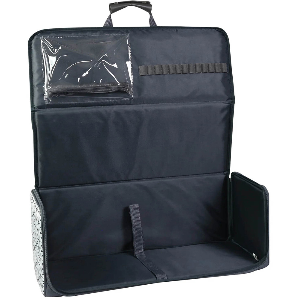 Everything Mary EVM12862-1 Grey White Geometric Diecut Machine Carry Case 56 x 20 x 23cm Image 4