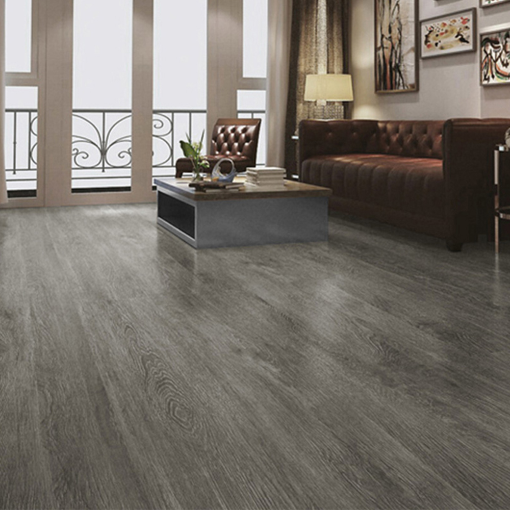 Living and Home PVC Rustic Style Wood Plank Flooring 36 Pack Image 1