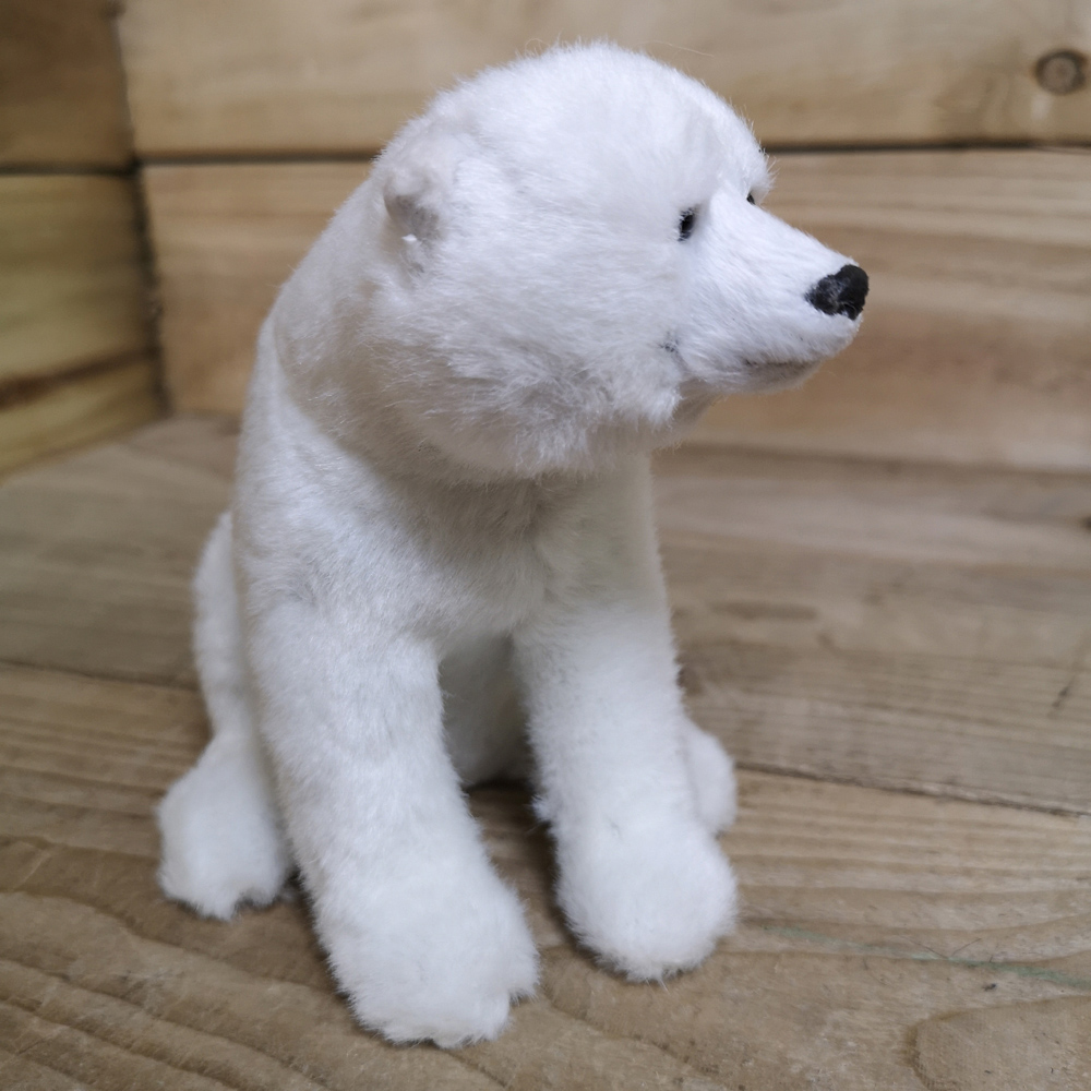 Samuel Alexander White Sitting Polar Bear Christmas Ornament Image 3