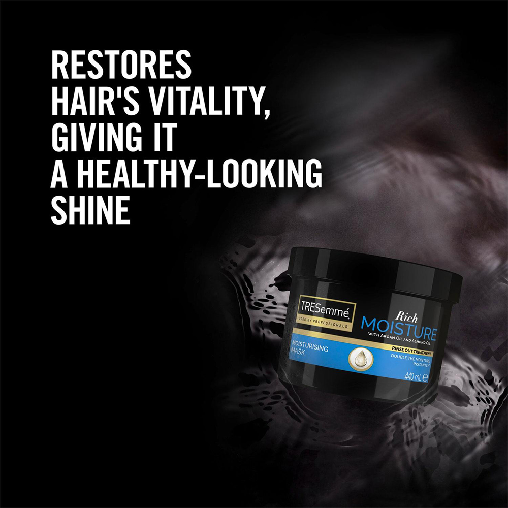 TRESemme Rich Moisture Mask 440ml 3 Pack Image 8