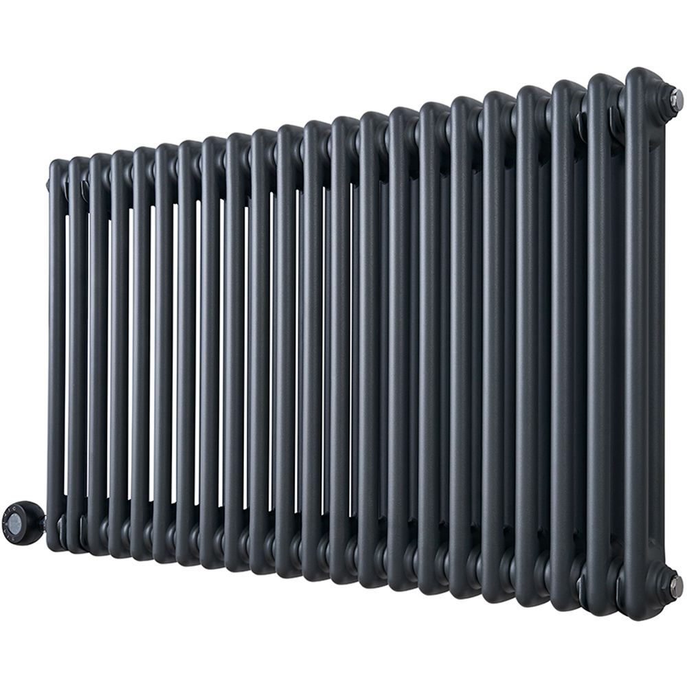 Eden Arcadia 4095 BTU 1200W Anthracite Electric Column Radiator 600 x 1010mm Image 1
