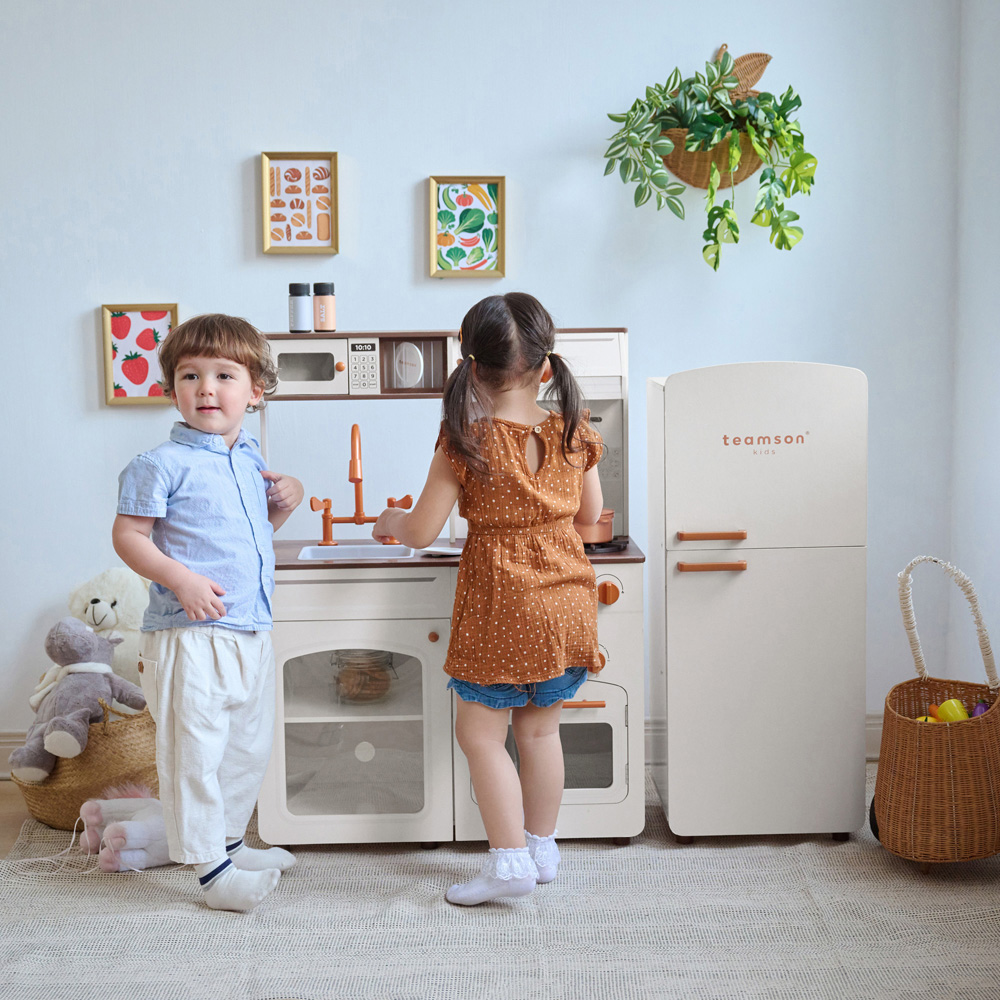 Teamson Kids Little Chef Normandy Vintage Off White Play Kitchen Image 6
