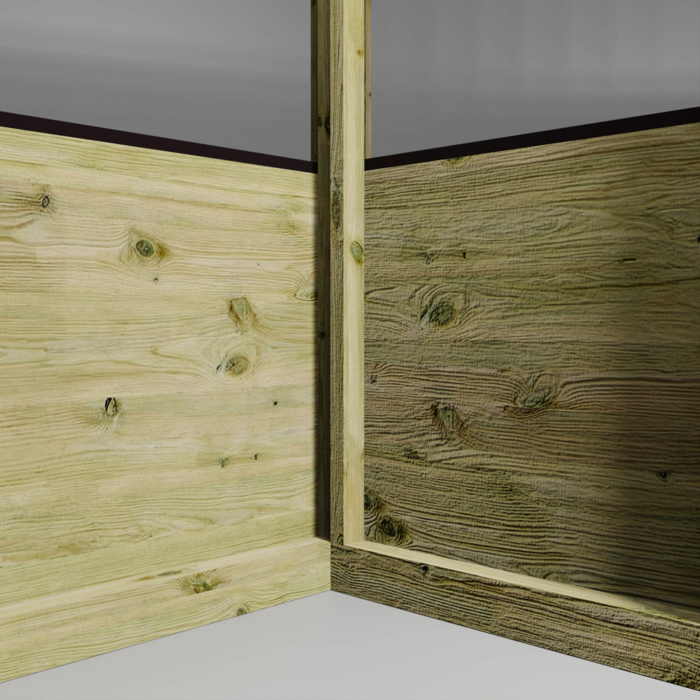 Mercia Wooden 4 x 6ft Traditional Greenhouse Image 6