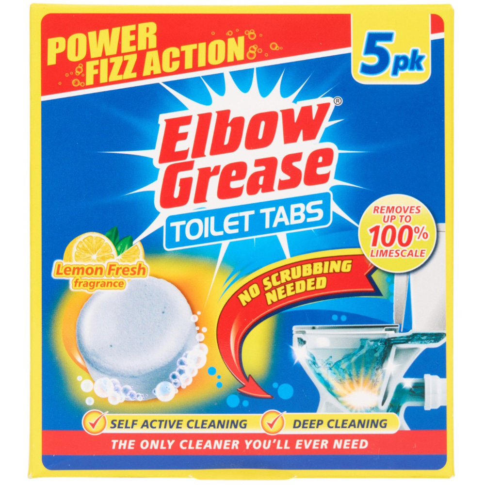 Elbow Grease Toilet Tabs - Lemon Fresh Image 2