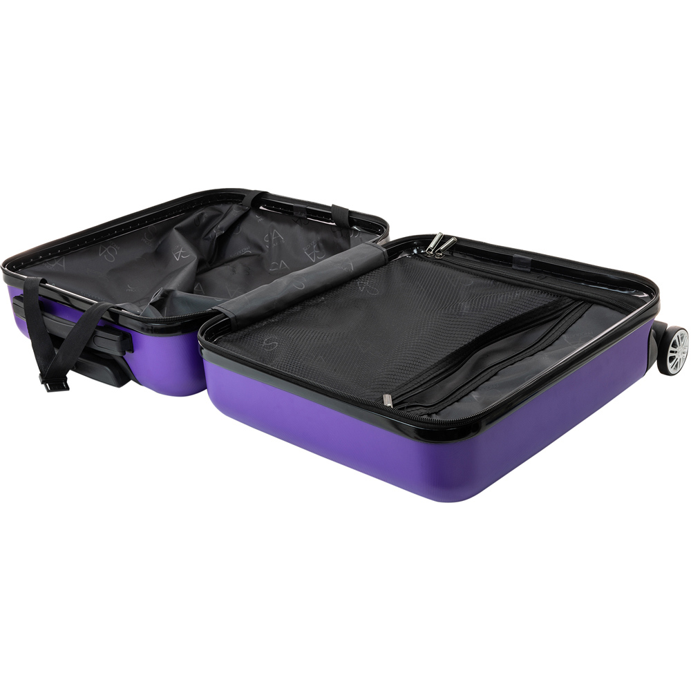 Purple suitcase wilko outlet