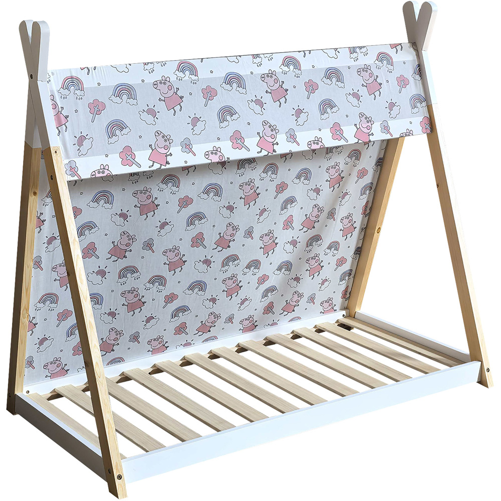 Kidsaw Peppa Pig Toddler House Bed Image 2
