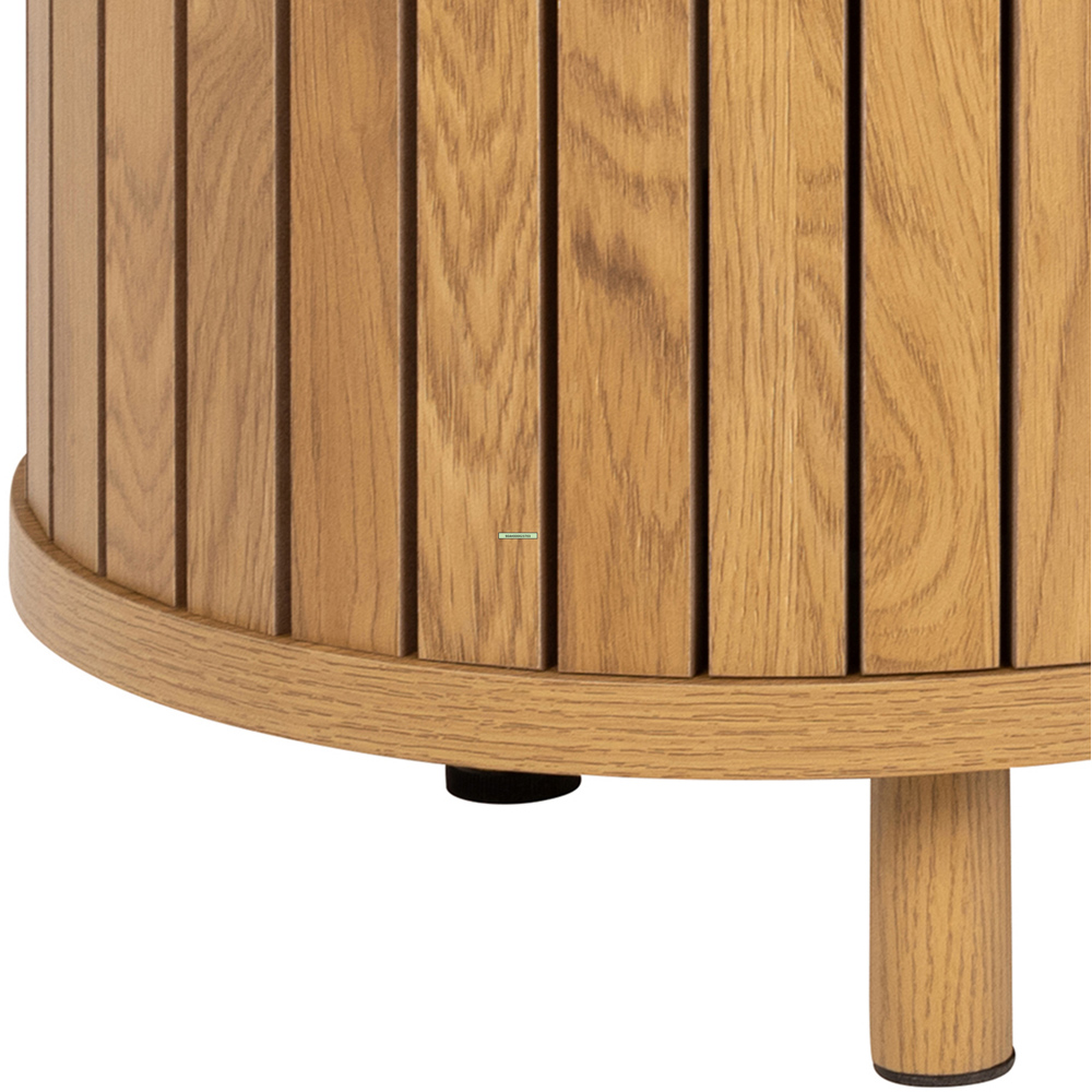 Florence Colima 2 Door Oak Sideboard Image 6