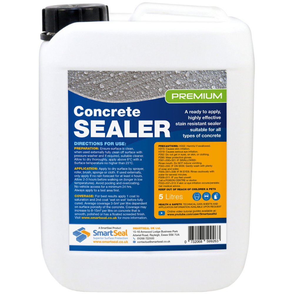 SmartSeal Premium Concrete Sealer 5L Image 1