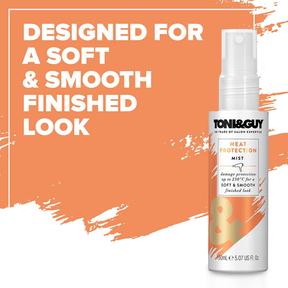 Toni & Guy Heat Protection Hair Spray Mist 150ml 3 Pack Image 4