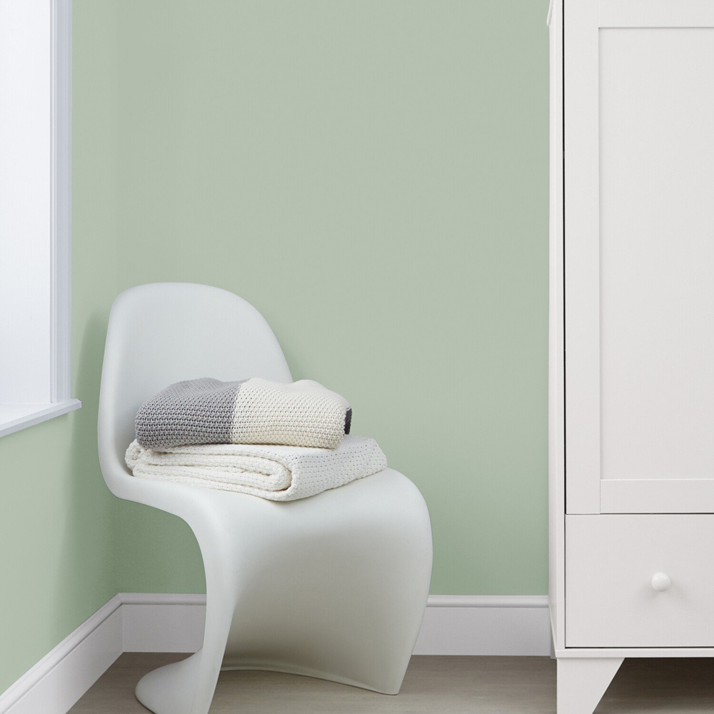 Crown Living Colours Walls and Ceilings Simply Sage Matt Emulsion Paint 10L Image 5